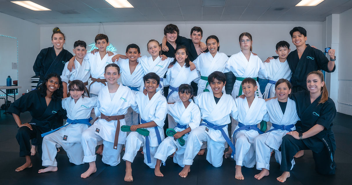 Infinity Martial Arts students training in San Jose
